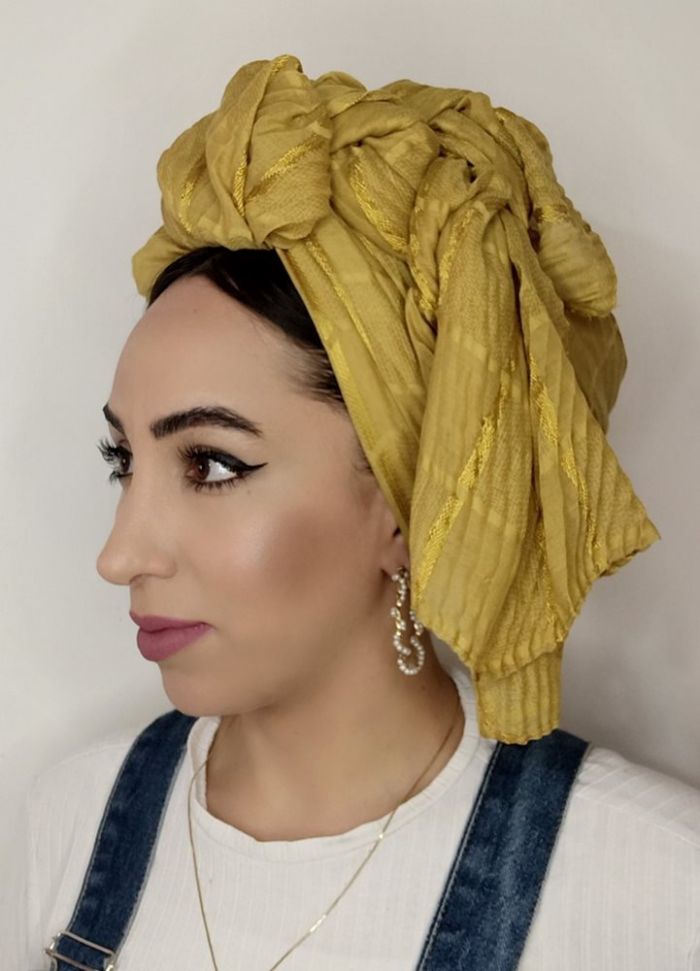 מטפחת לונג חרדל