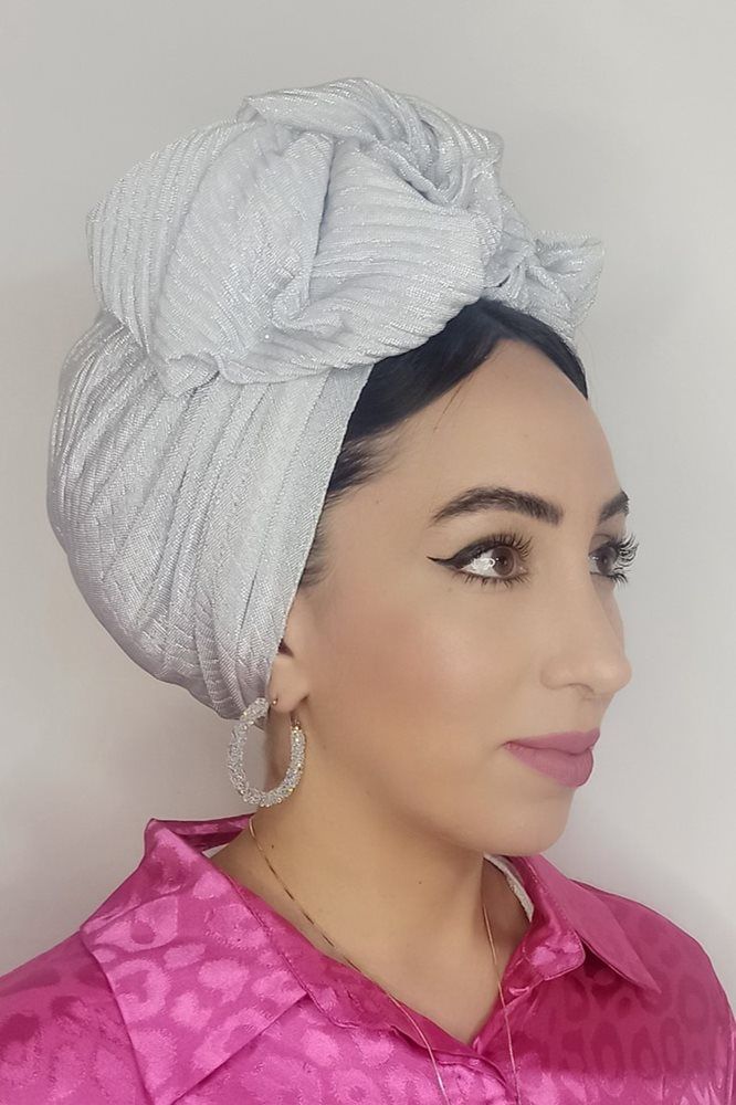 מטפחת נצנץ כסף