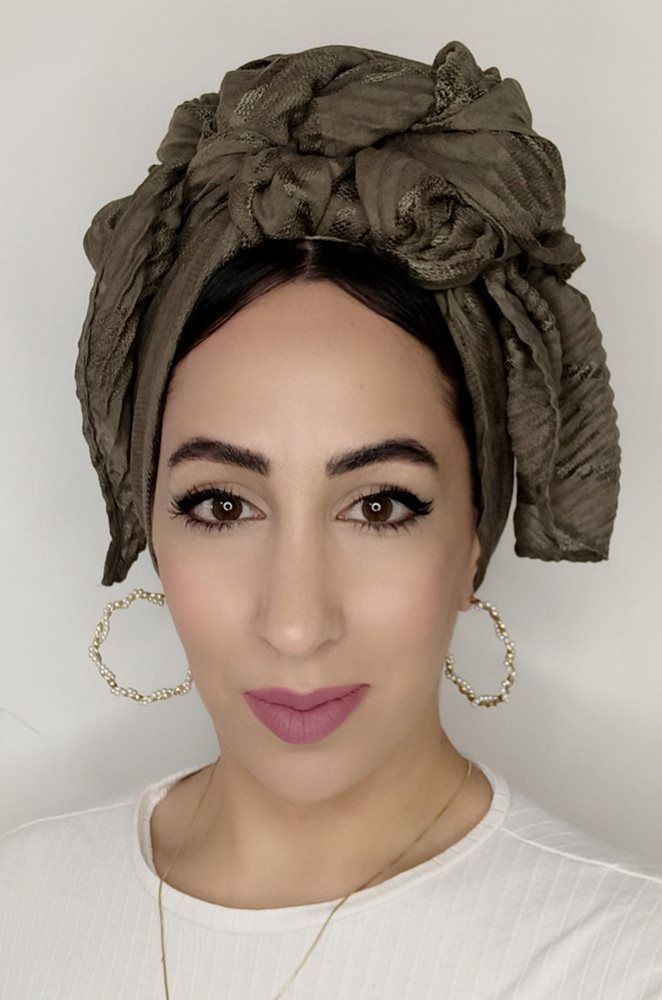 מטפחת לונג olive green